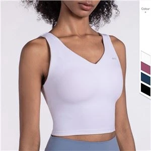 Womens V Neck Tập luyện Áo tank tops